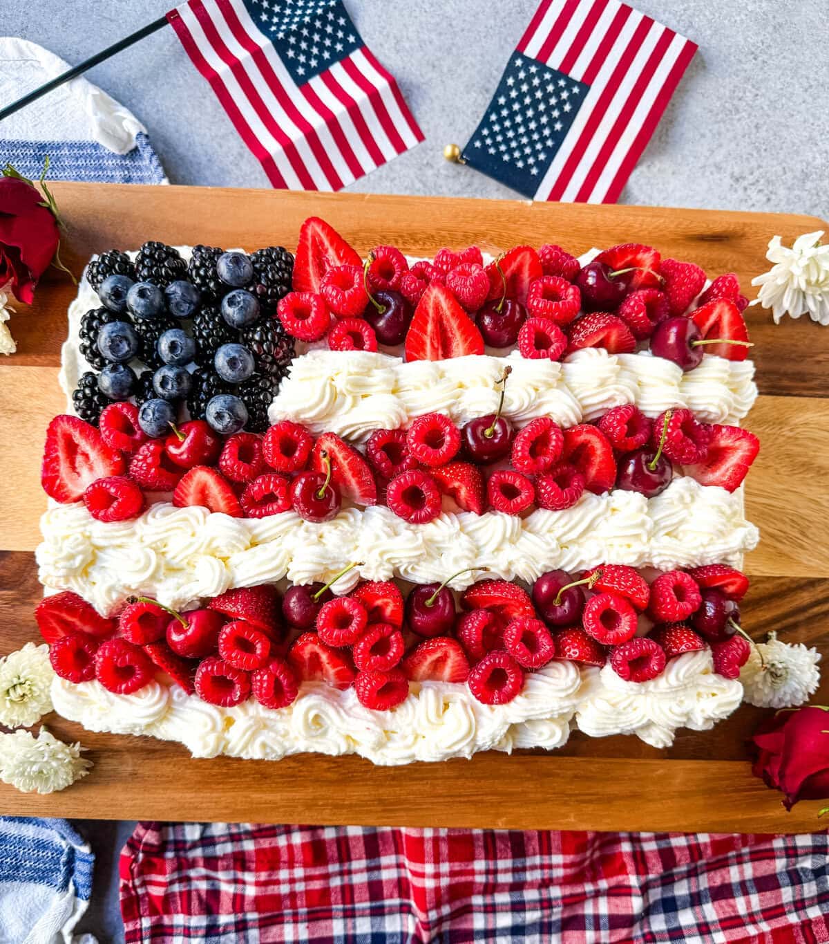 Flag Cake