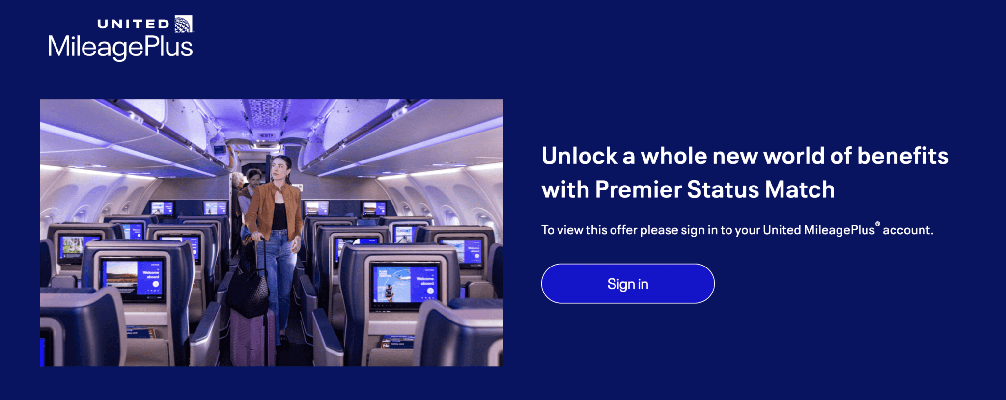 United MileagePlus Premier Status Match 1 MileagePlus Premier Status Match