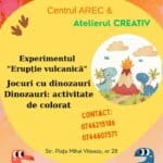Dinozauri. Atelier Creativ cu Centrul AREC – Cluj-Napoca