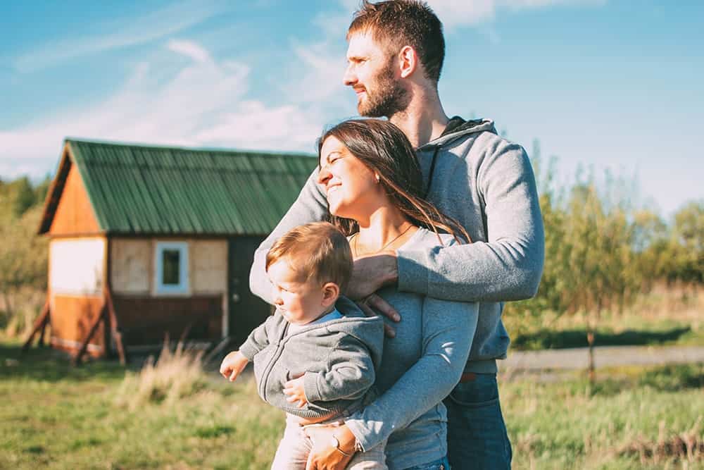 A young family needs estate planning and a will to prepare for the future and make sure their child is taken care of