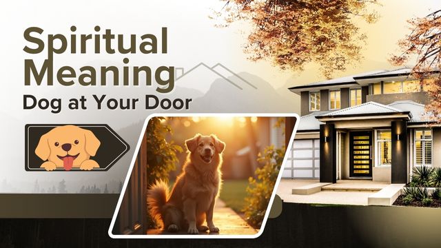 DOG AT YOUR DOOR: UNPACKING ITS SPIRITUAL MEANING & MESSAGE 3 dogs choose certain houses