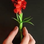 Mic atelier de creatie de 1 martie: Zambile handmade mic atelier de creatie zambile din hartie 1 martie