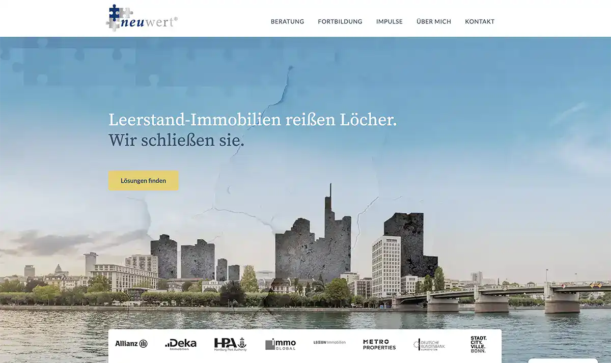 Praxisbeispiel: Zielgruppenansprache auf der Wesbite von Andreas Bleuel