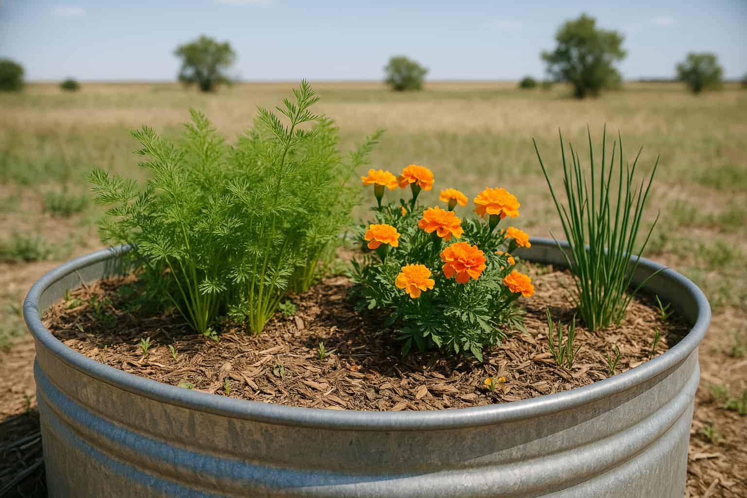 best carrot companion plants marigolds