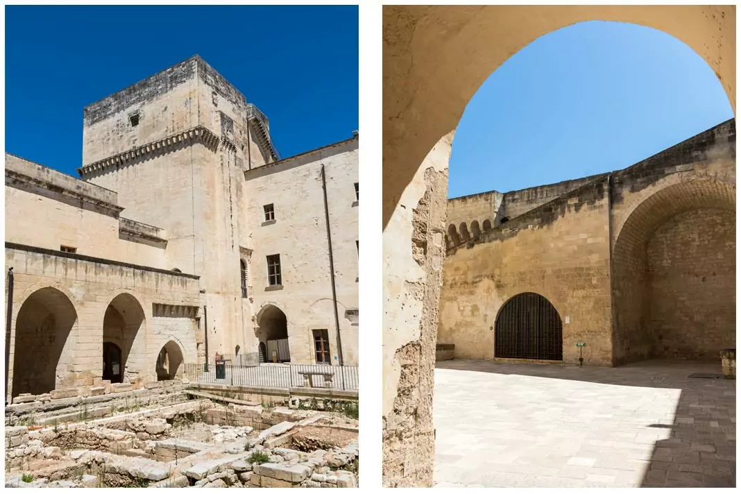 Impressionen des Castello Carlo V in Lecce