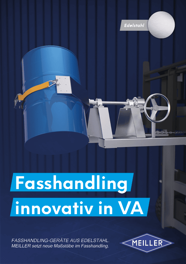 Katalog Edelstahl Fasshandling-Geräte 2021 Vorderseite