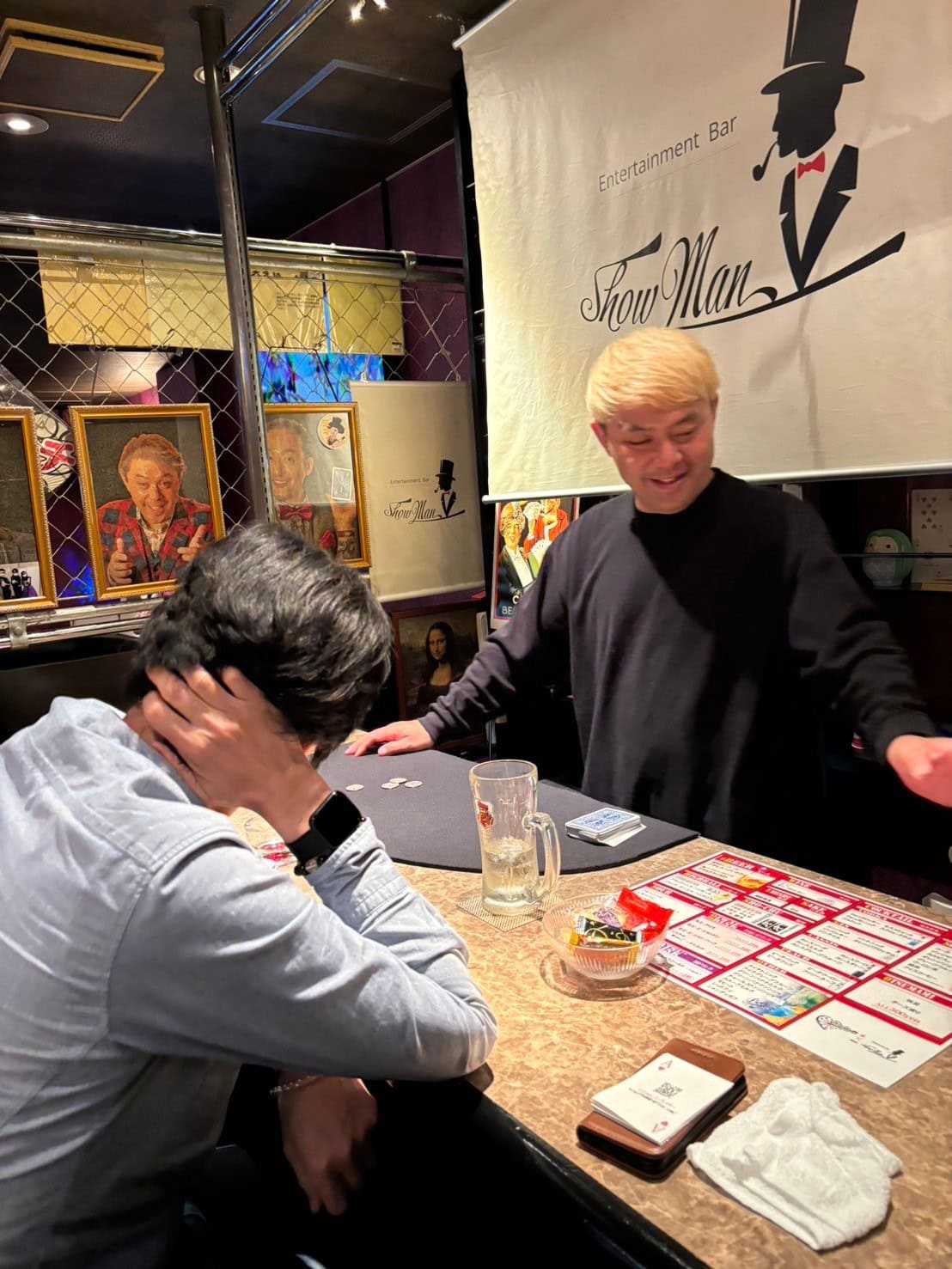 ハーツwithショーマン、ご予約いただければ平日も出演いたします! 1 ハーツwithショーマン