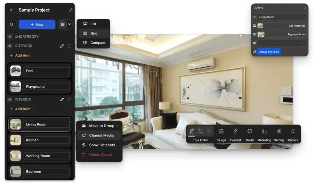 Virtual Walkthrough Software Free: Create 360° & 3D Tours at No Cost 1 panoee.com wp content uploads 2025 06 15 1