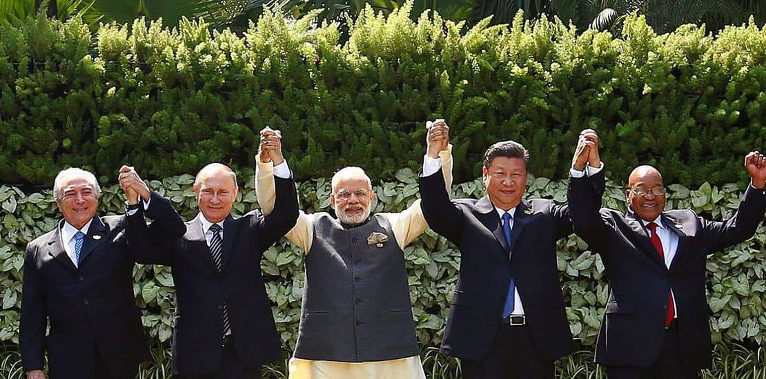 ''global economic recovery fragile'' warns china's xi at brics summit