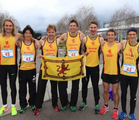 Wellington Scottish chasing three peat in men’s NZ Road Relay Champs