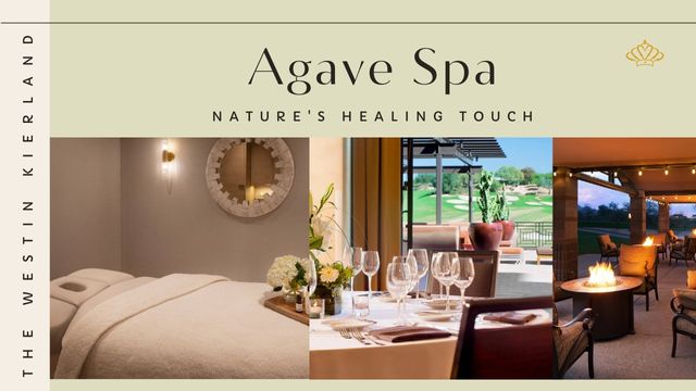 AGAVE SPA AT THE WESTIN KIERLAND RESORT: DESERT WELLNESS ESCAPE 4 dining experience at agave