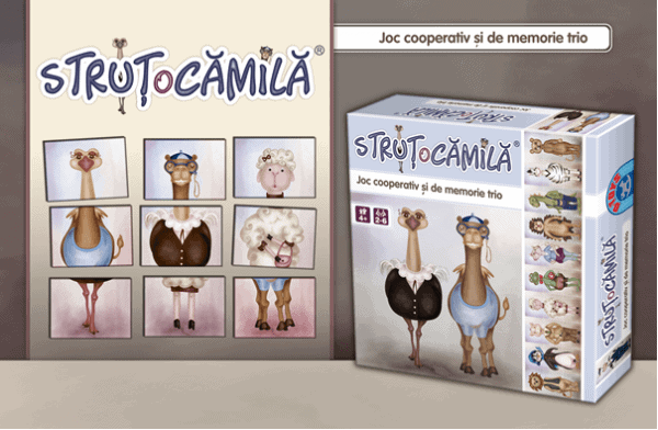 Jocuri Deosebite, 100% Romanesti strutocamila d-toys
