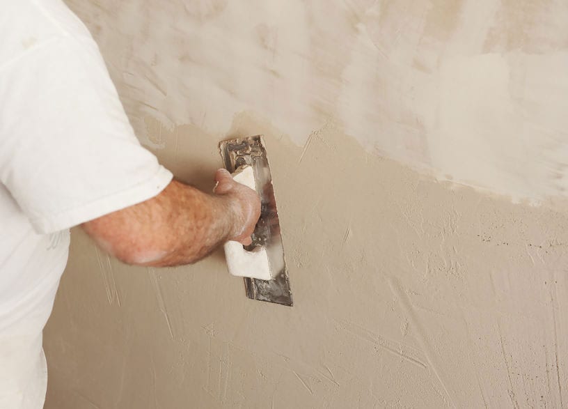 Innenputz - Arten: Vor- und Nachteile verputzen