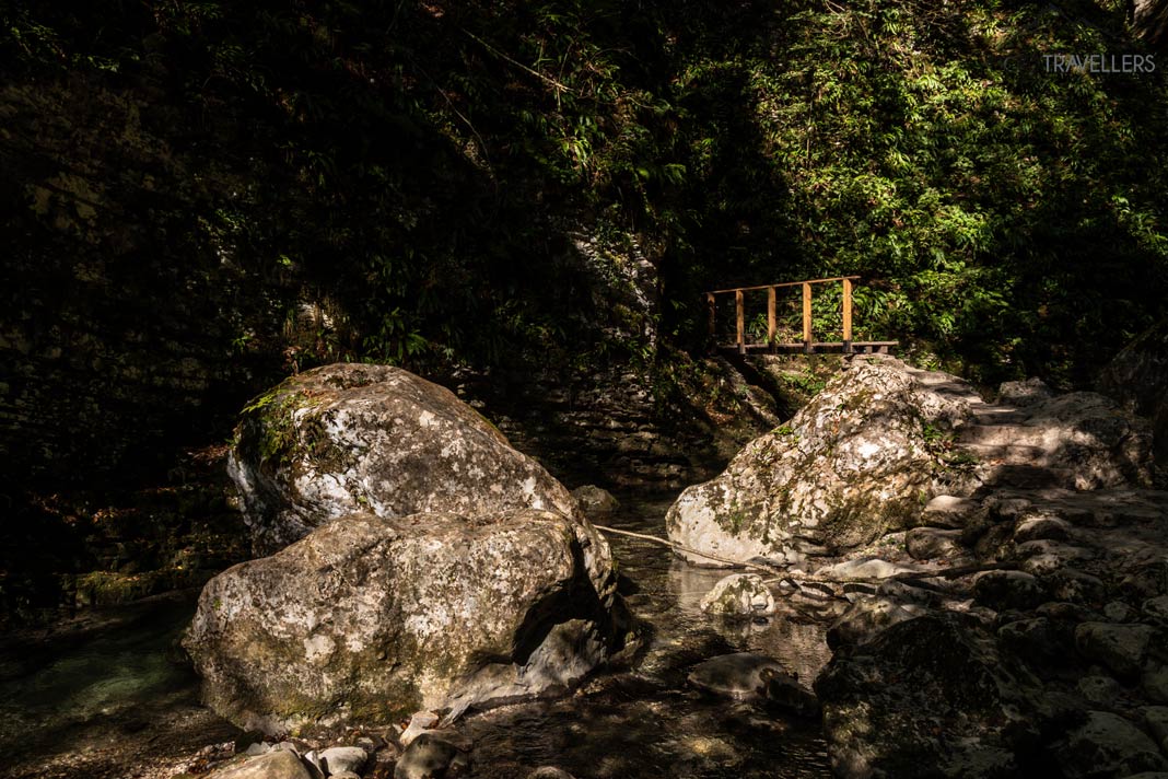 Fotospot kurz vor dem Kozjak Wasserfall