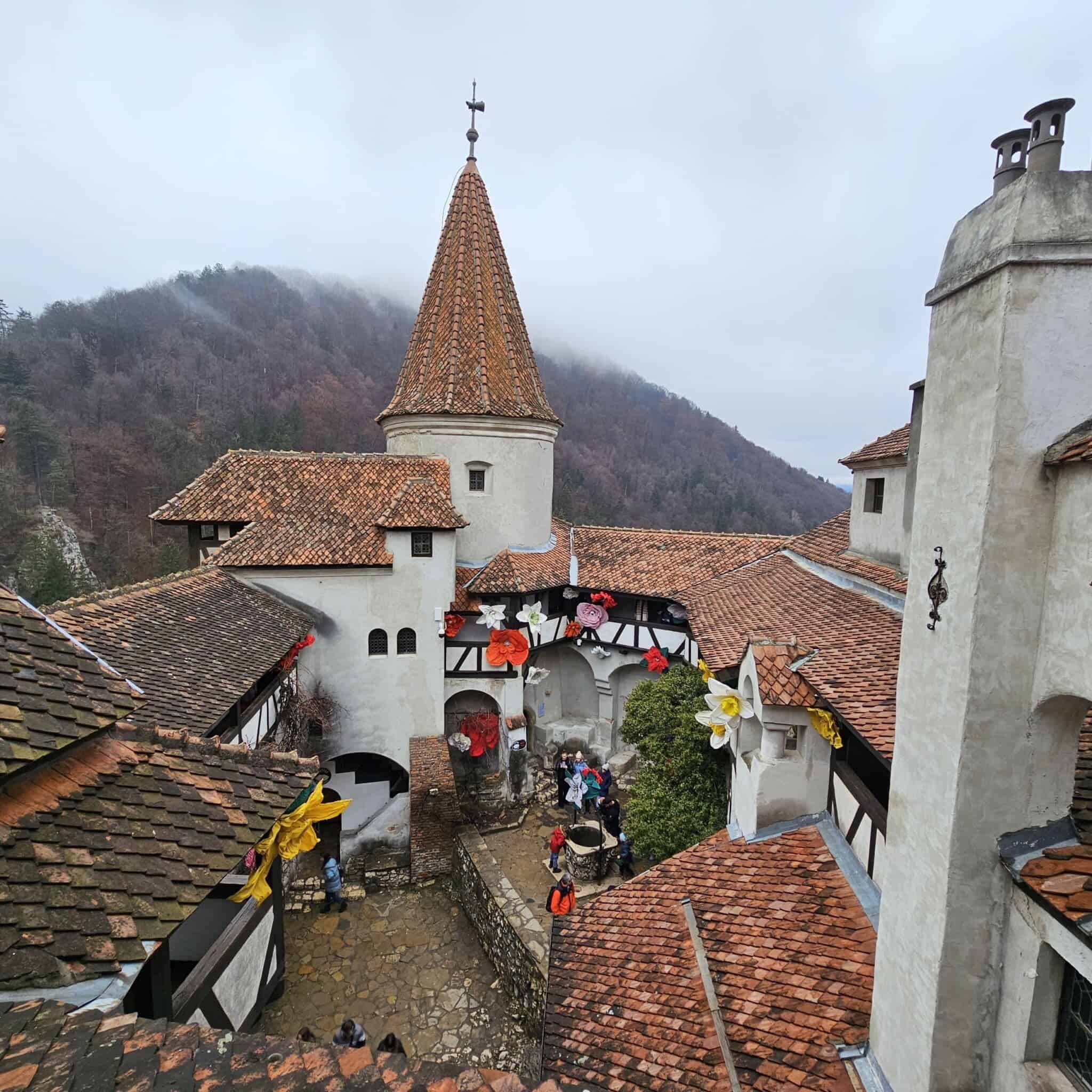 Castelul Bran - incinta