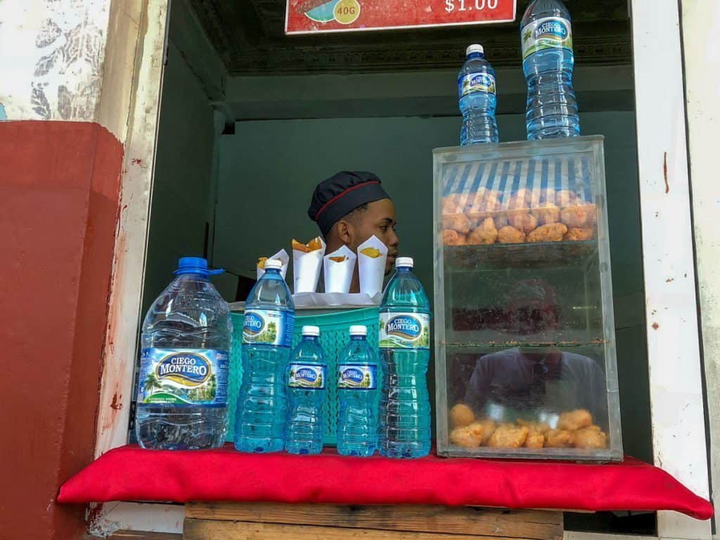 street food na Kubie