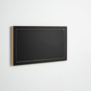 Fläpps Staatssekretär-in 100×60-1 – Schwarz | Klappbarer Wandschreibtisch mit Stauraum