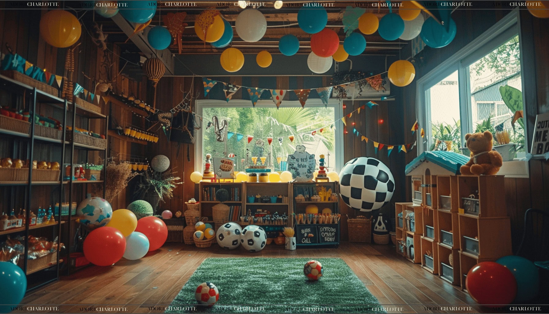 Soccer Star Celebration Boy First Birthday Theme Party Indoor decorations