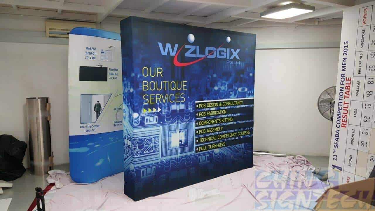 Fabric Pop Up Display