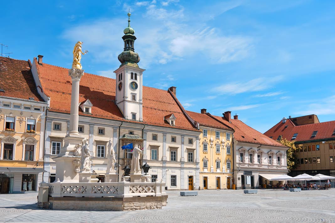Das Rathaus in Maribor