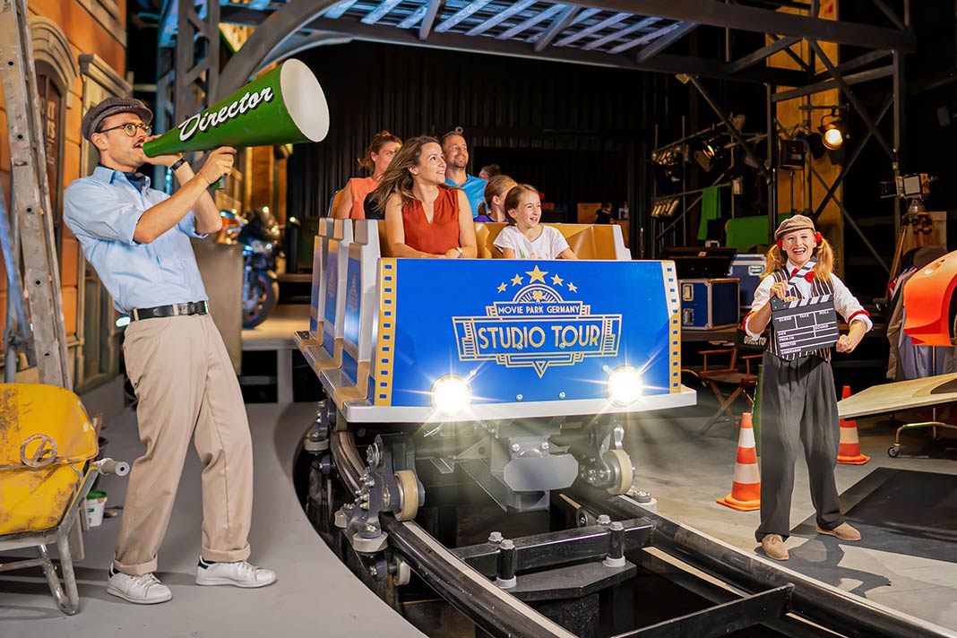 Eine Studio-Tour im Movie Park Germany