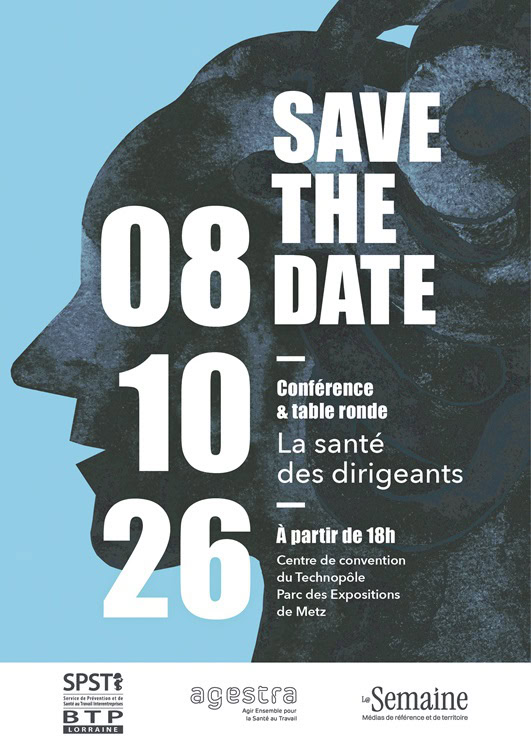 SAVE THE DATE – La santé des dirigeants