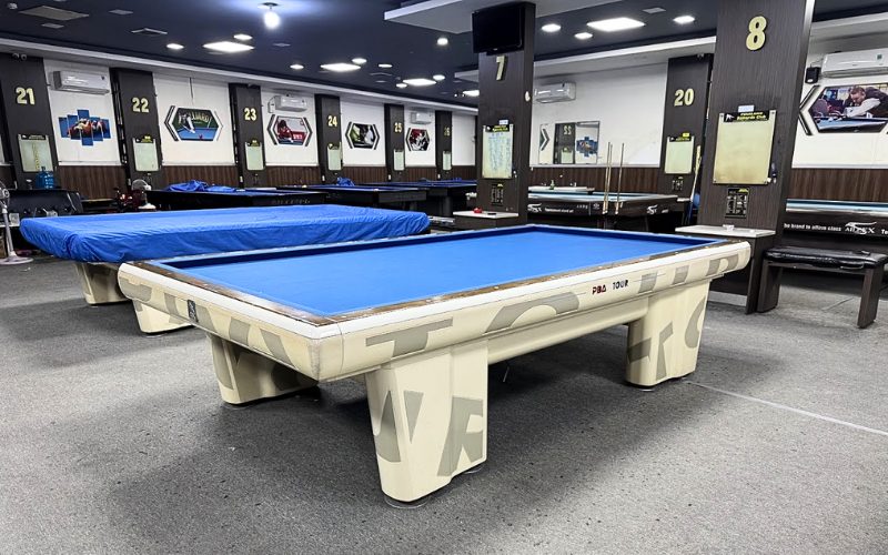 Mẫu bàn Bida 3C PBA Tour Pro 3.0 Table màu xám tại Hoàng Anh Nam Group