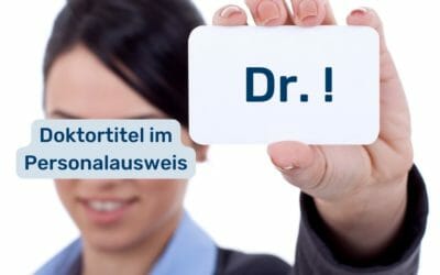 Podcast Coachingzonen 18 Doktortitel in den Personalausweis eintragen