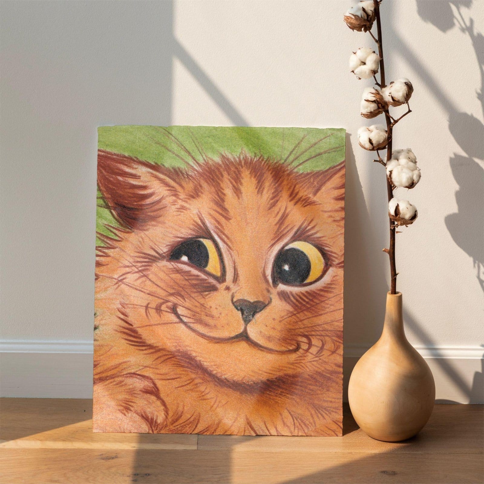il_fullxfull.7819290626_8exy.jpg Louis Wain - Printable Wall Art, English Artist, Cat Illustration, Digital Download