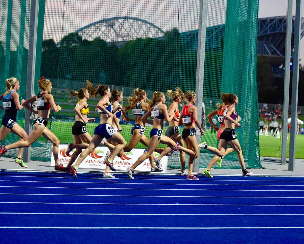 Australian Athletics Championships Women's 1500m final: photo by Ewa Facioni