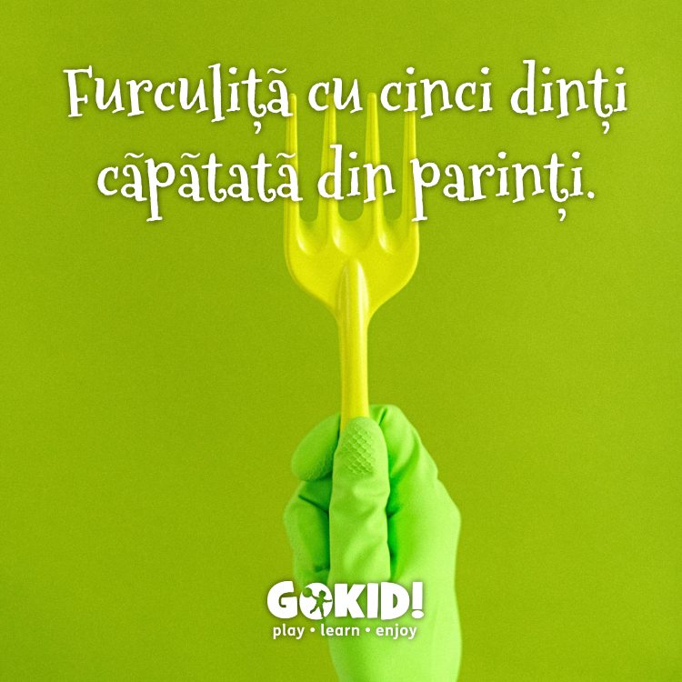 ghicitori scurte om mana furculita