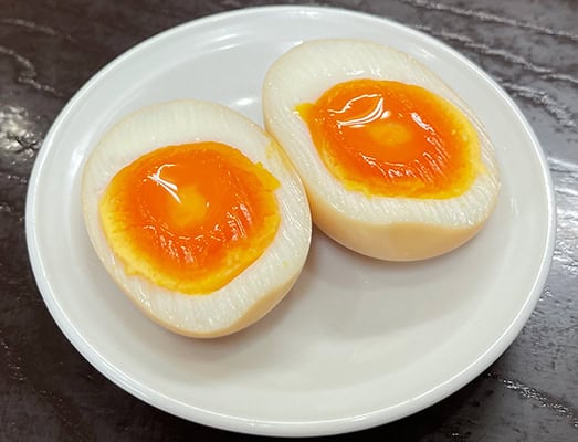 麺工房きわみや「味玉」(税込120円) 麺工房きわみや「味玉」(税込120円)