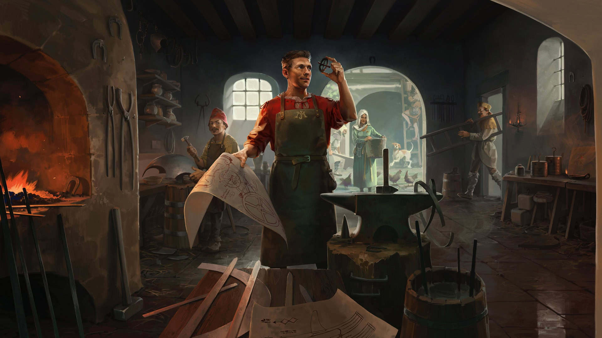 KCD2-DLC2-16×9 Fichier: artisan-forgeron-espace-travail-historique.jpg.