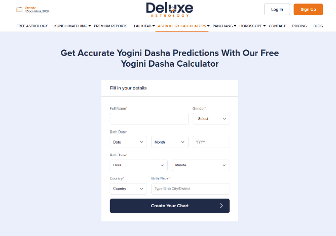 யோகினி-தாஷா-கால்குலேட்டர் | டீலக்ஸ் ஜோதிடம் யோகினி-தசா-கால்குலேட்டர்