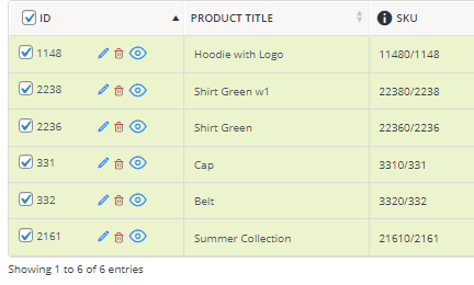 Replace value in product SKU result