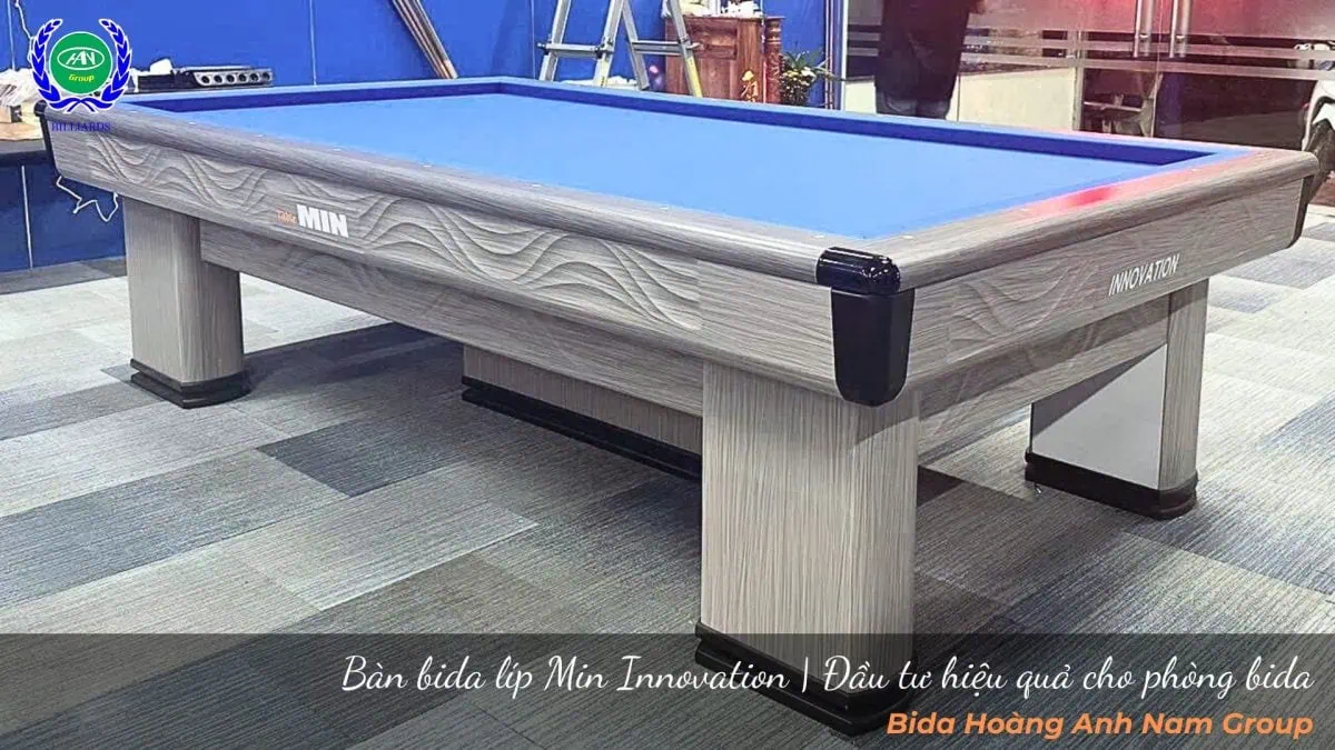 Bàn bida líp Min Innovation cũ | Đầu tư hiệu quả cho phòng bida