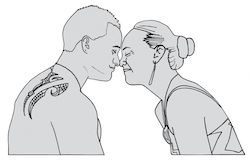 Saluturi ritualice pandemie COVID Hongi