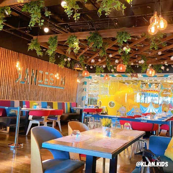 mese sala KLANdestin restaurant