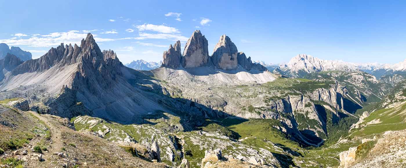 Alle Infos zur Rundwanderung um die Drei Zinnen in den Dolomiten