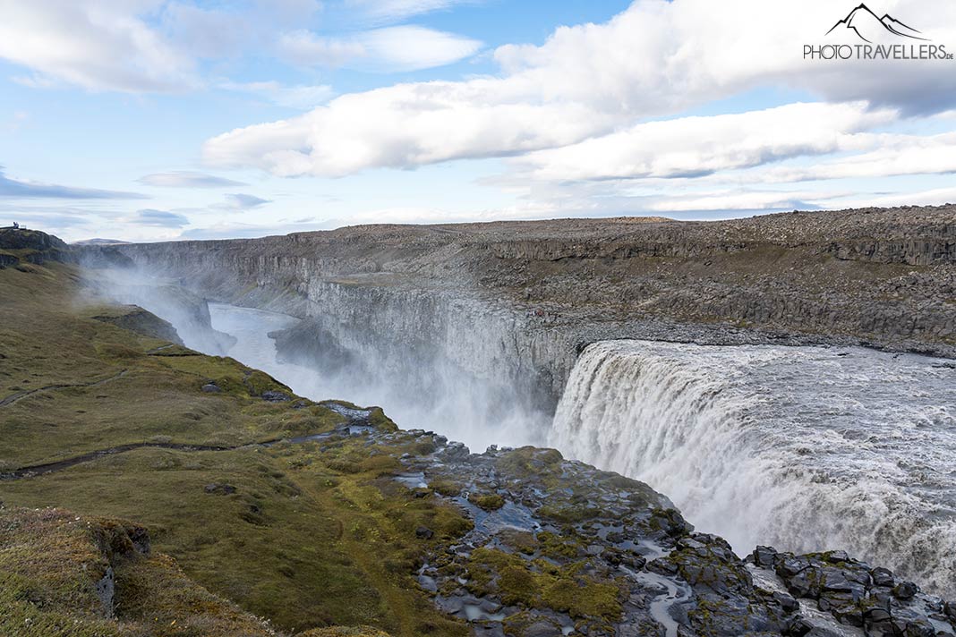 Der Blick auf den Dettifoss