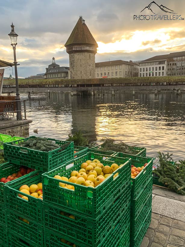 Stadtmarkt in Luzern Unter der Egg