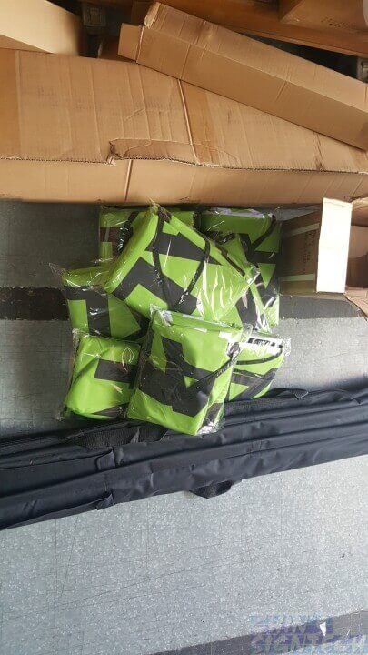 10 pcs of Large Teadrop banners