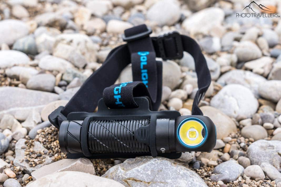 Die Kopflampe Olight Perun 2
