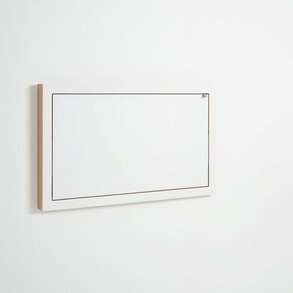 Fläpps Staatssekretär-in 100×60-1 – Weiß | Klappbarer Design Wandschreibtisch
