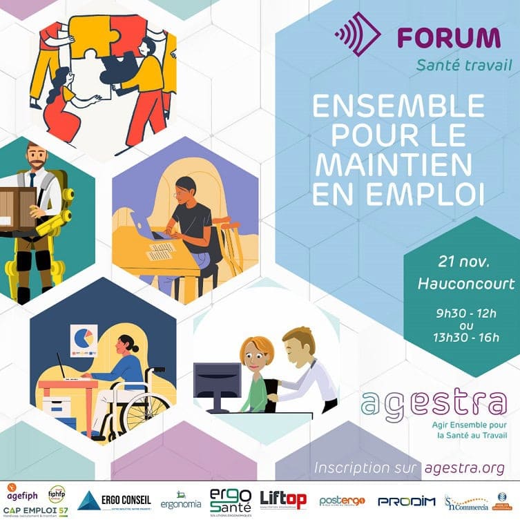 SAVE THE DATE ! 21 novembre : Forum maintien en emploi AGESTRA
