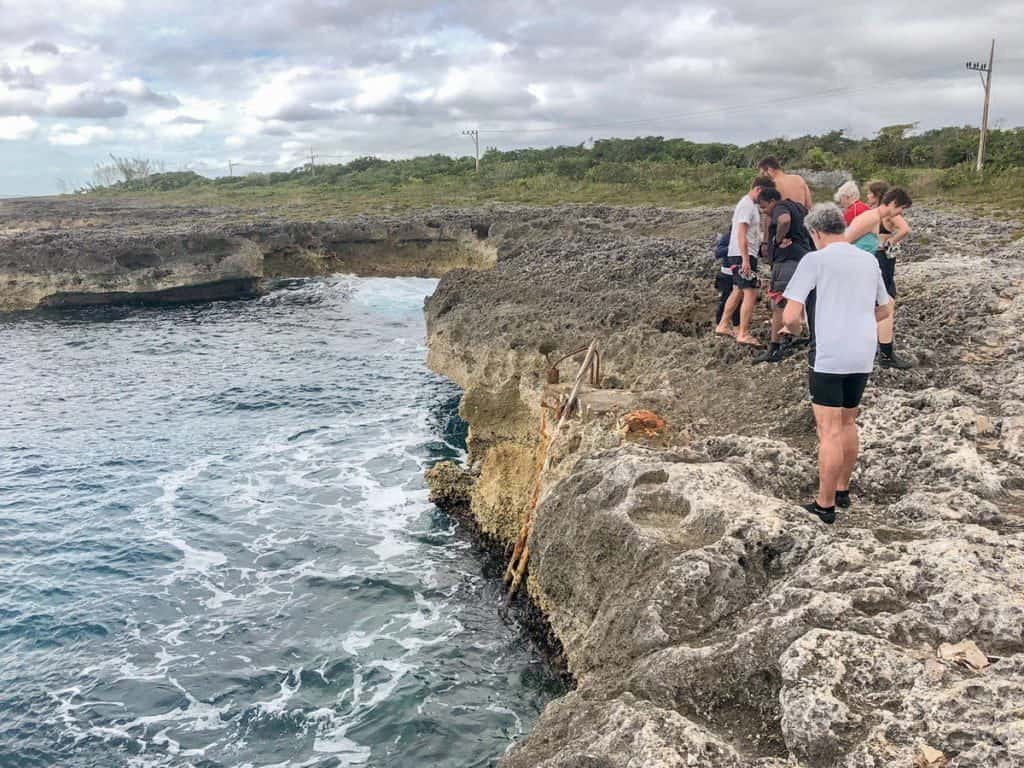 brzeg morza karaibskiego