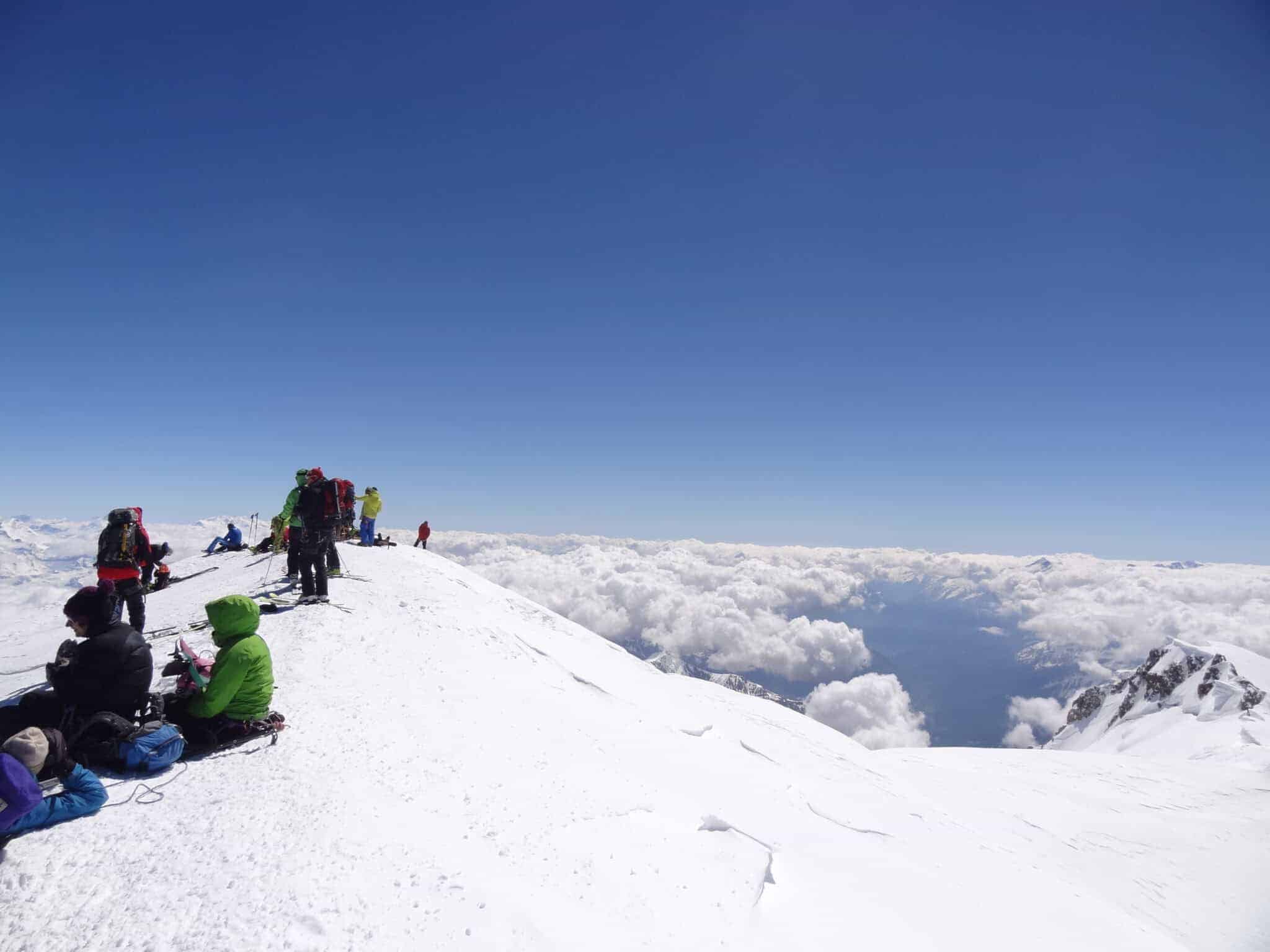 Gipfeltag Mont Blanc