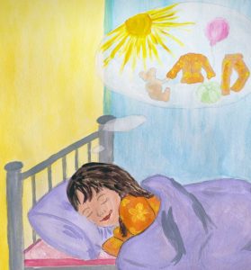 Pijamaua Somnoroasă poveste pentru copii 2 Pijamaua Somnoroasă. O Poveste de Zâna Lunia şi Zâna Azaleea