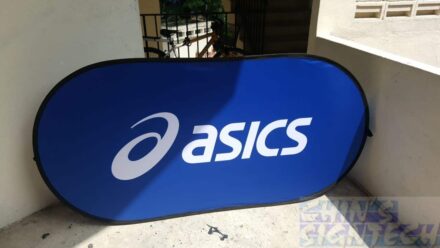 Pop Out A Frame Banner - Large size for ASICS