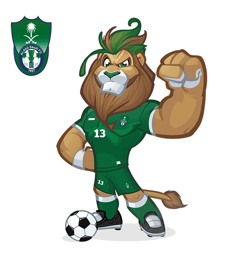 Al-Ahli Saudi FC mascot design Al-Ahli Saudi FC mascot design